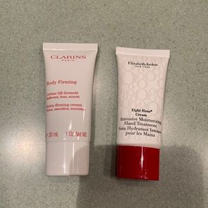 Elizabeth Arden Eight Hour Cream and Clarins Body Firming Cream